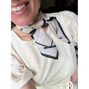 GIVENCY Cotton 20” Scarf